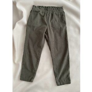 ** KIDS ** Bonpoint Olive Green Corduroy Pants, size 6y